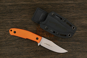 Нож туристический Kizlyar Supreme Asket, клинок 90мм, сталь AUS-10Co, рукоять G10