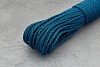 Паракорд «BlackNet blue», 1 метр - фото №1