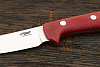 Нож туристический Южный крест Фил, клинок 125мм, сталь CPR, рукоять микарта красный - фото №4
