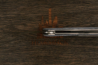 Складной нож Shirogorov knives Q95 Ursus, сталь Elmax, рукоять микарта черная