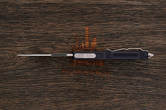 Автоматический складной нож Microtech Scarab executive, сталь Elmax DLC, рукоять алюминий