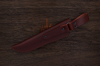 Ножны погружные финского типа, для ножей с клинком до 120x32мм, коричневые