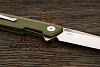 Нож складной Bestech Dundee, клинок 89мм, сталь D2, рукоять G10 оливковый - фото №4