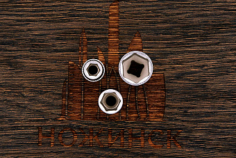 Головка торцевая короткая 1/4 CrV 10мм