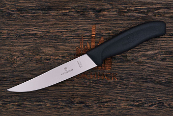 Нож кухонный Victorinox универсальный 140мм, сталь Dauphinox, рукоять PP черный