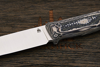 Нож туристический Ножинск-PRO Бушкрафт, клинок 130мм, сталь Elmax, рукоять crazyfiber