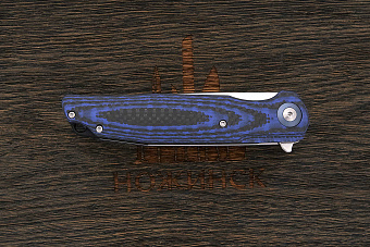 Нож складной Bestech Ascot, клинок 100мм, сталь D2, рукоять G10 чёрно-синий