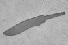 Заготовка для ножа, сталь VG-10 4,2мм. Модель "Гуркх" с клинком 170мм, ТО 62-63HRC - фото №1