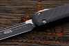 Автоматический складной нож Microtech Ultratech, сталь Elmax, рукоять карбон алюминий - фото №4
