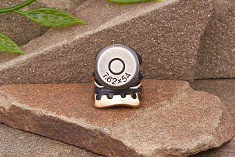 Бусина для темляка Гильза (бронза) от мастерской Братьев Пешковых