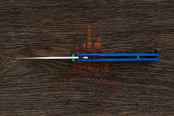 Складной нож Benchmade Custom Bugout, сталь 20CV, рукоять G10 голубой