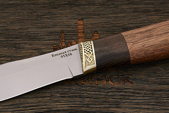 Нож туристический Эльбрус Хищник, клинок 140мм, сталь 95Х18