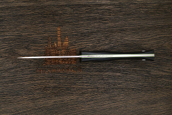 Нож туристический Beaver knife GranTourismo, клинок 105мм, сталь Х12МФ, рукоять микарта чёрная-З