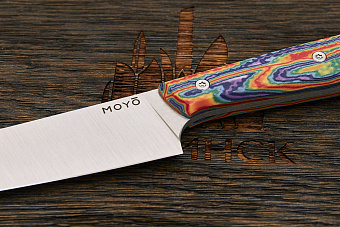 Нож кухонный MOYO Премьер универсальный 130мм, сталь AR-RPM9, рукоять crazyfiber Т1