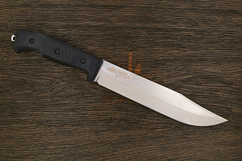 Нож туристический Kizlyar Supreme Bastardo, клинок 216мм, сталь Sleipner, рукоять G10