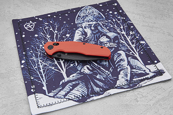 Хэнк EDC платок Ponomarev Forge Немец и русская зима, 23×23см