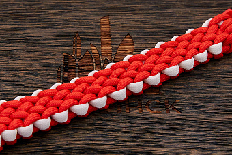 Браслет "Protector" red/white, размер L