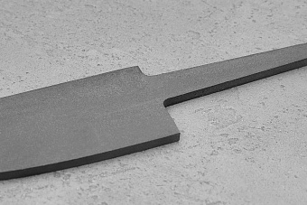 Заготовка для ножа, сталь VG-10 4,2мм. Модель "Скиннер-II" с клинком 115мм, ТО 62-63HRC