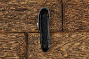 Чехол на ремень нейлоновый черно-серый, модель 0547