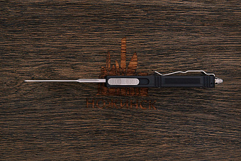 Автоматический складной нож Microtech Scarab executive, сталь Elmax сатин, рукоять алюминий