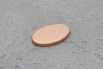 Навершие из меди 3мм, 36x24мм