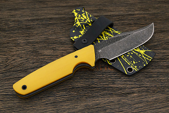 Нож туристический Lizard knives, клинок 105мм, сталь D2, рукоять микарта