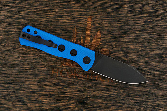Нож складной QSP Canary Folder, клинок 72мм, сталь Sandvik 14C28N, рукоять G10 синий