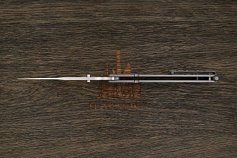 Нож балисонг Reptilian Киборг, модель 01, сталь D2, рукоять сталь