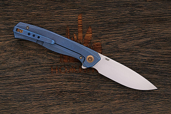 Складной нож We Knife Seer, сталь CPM-20CV, рукоять титан