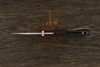 Нож складной QSP Canary Folder, клинок 72мм, сталь Sandvik 14C28N, рукоять G10 чёрный