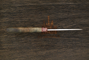 Разделочный нож народов севера Iron craft, рукоять стаб.шпальт ивы 