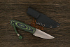 Нож туристический Мастерской Тать Сканди, клинок 85мм, сталь CPM 3V, рукоять микарта - фото №2