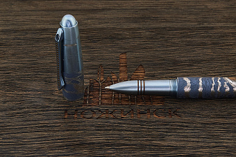 Авторская титановая ручка  Дмитрия Стрельцова «Ас. Пират»