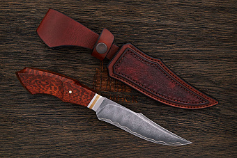 Авторский нож Алексея Истратова Bowie Cheetah, сталь K390