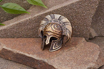 Бусина на темляк Спарта от мастерской Крымская бронза