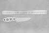 Клинок для ножа, модель "Мини-I" из стали Х12МФ 60-61HRC - фото №2