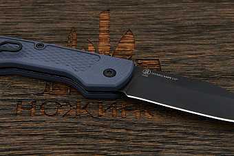 Складной нож Ontario Camp Plus Midnight, сталь 420, рукоять нейлон серый