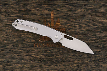 Нож складной CJRB Pyrite, клинок 79мм, сталь AR-RPM9, рукоять комбинированный: G10, сталь