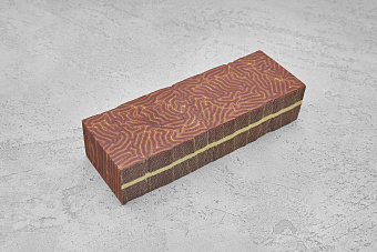 Авторская микарта, блок 133х44х28мм T076