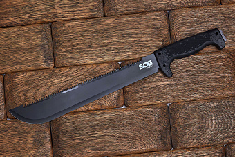 Мачете SOG Fari machete, клинок 328 мм, рукоять кратон