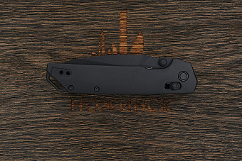 Складной нож Kershaw Iridium, сталь D2 blackwash, рукоять алюминий