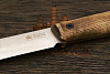 Нож туристический Kizlyar Supreme Forester, клинок 119мм, сталь AUS-10Co, рукоять орех - фото №4