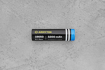 Аккумулятор Armytek 18650 Li-Ion 3200mAh
