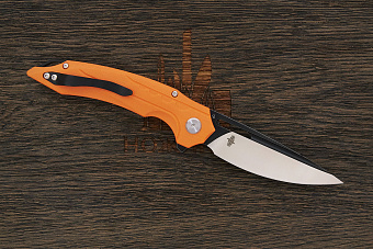 Нож складной Bestech Ornetta, клинок 90мм, сталь D2, рукоять G10 оранжевый
