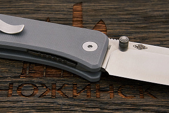 Складной нож We Knife Banter, сталь S35VN, рукоять G-10 серый