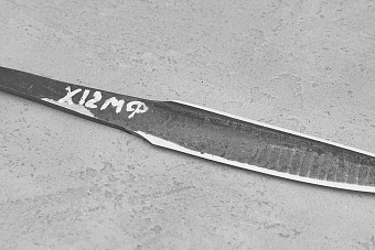 Клинок для ножа 105мм, модель "Якут" из стали Х12МФ