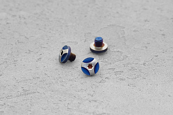 Винт М4x4, нержавеющая сталь, декоративная головка v1.5 TORX