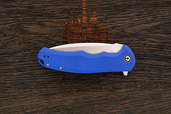 Складной нож Civivi Praxis, сталь 9Cr18MoV, рукоять G10 голубой