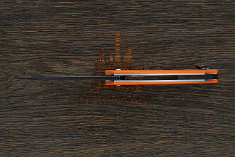 Нож складной Bestech Ornetta, клинок 90мм, сталь D2, рукоять G10 оранжевый