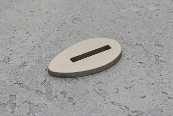 Больстер из титана 3мм, 40x22мм